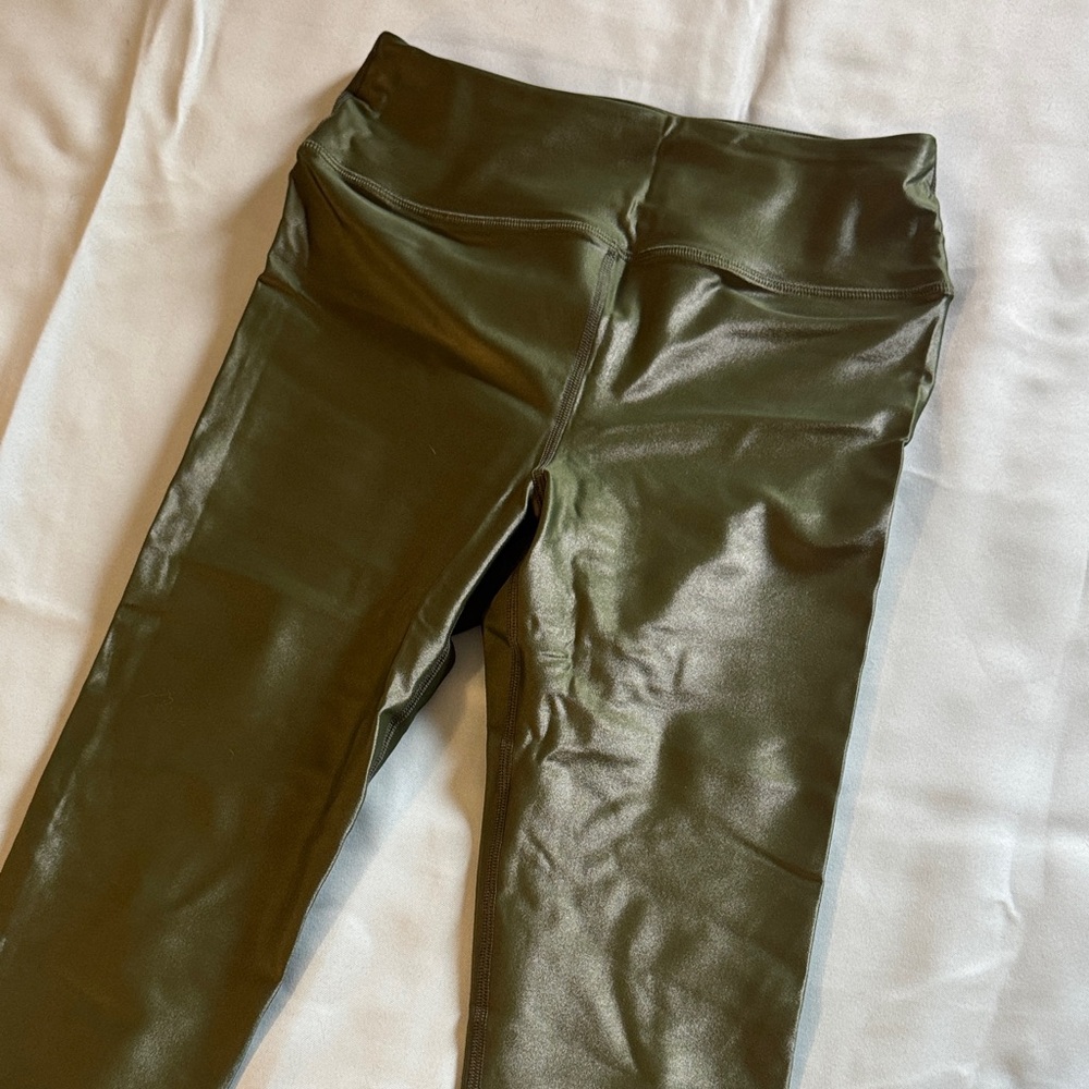 Olive Green Noli Liquid M Leggings